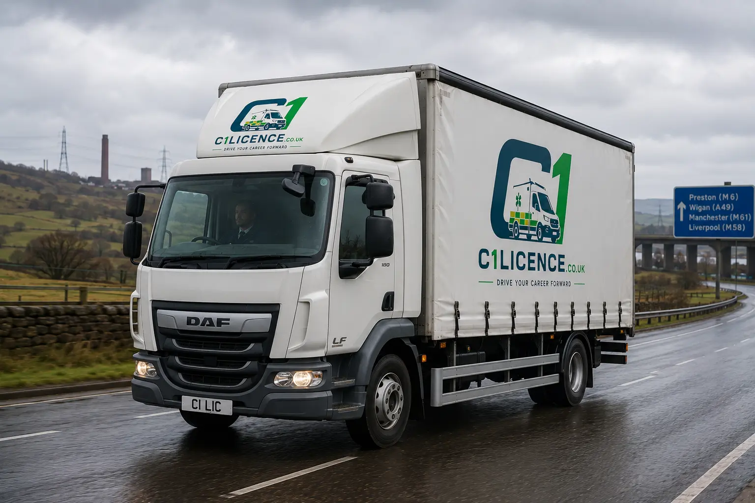 7.5 Tonne C1 Training page for Darwen